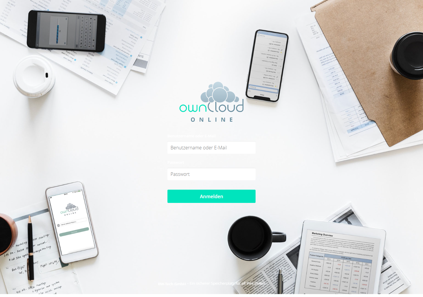 ownCloud.online Login